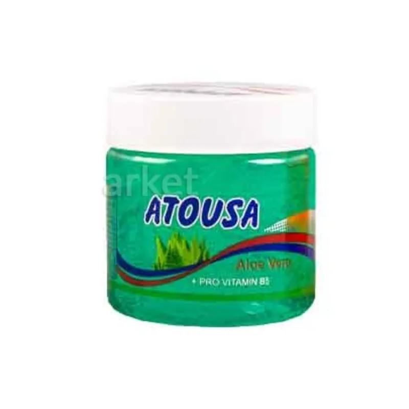 ژل موی سر لیوانی حاوی عصاره آلوئه ورا سبز 250 میلی لیتری آتوسا gallery0